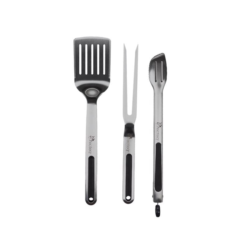 Recteq RT-3TOOLSET Grilling Utensil Trio Stainless Steel Grill Accessory Bundle