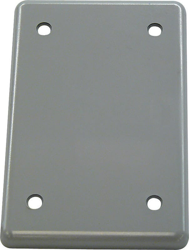 Cantex 5133362B Rectangle PVC 1 gang 4-3/4 in. H X 3 in. W Box Cover