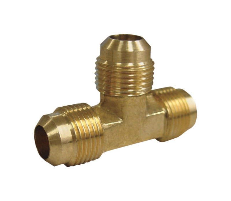 JMF Company 4506333 5/16 in. Flare X 5/16 in. D Flare Brass Tee
