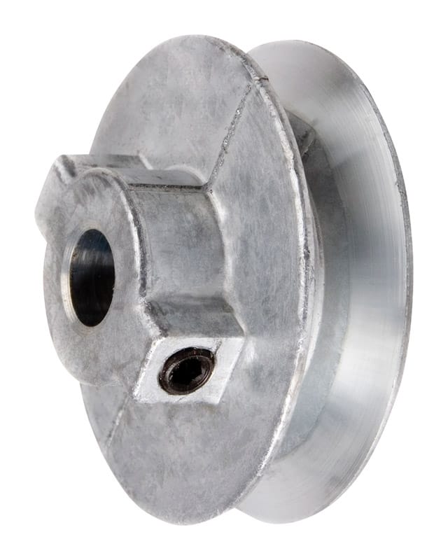 Chicago Die Cast 250A5 2-1/2 in. D X 1/2 in. D Zinc Single V-Grooved Pulley