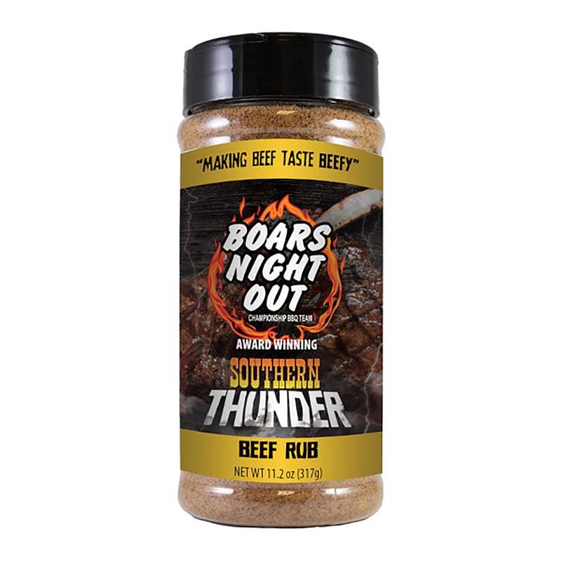 Boars OW76905 Night Out Southern Thunder Bar-B-Q Rub/Seasoning 11.2 oz