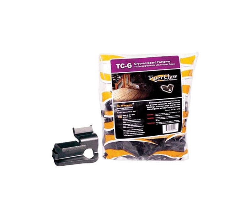 Tigerclaw F-4058-TCGS Hidden Deck Fastener 90 pk