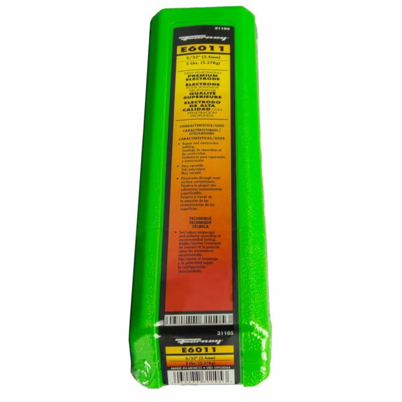 Forney 31105 E6011 3/32In 5Lbs Steel Electrode