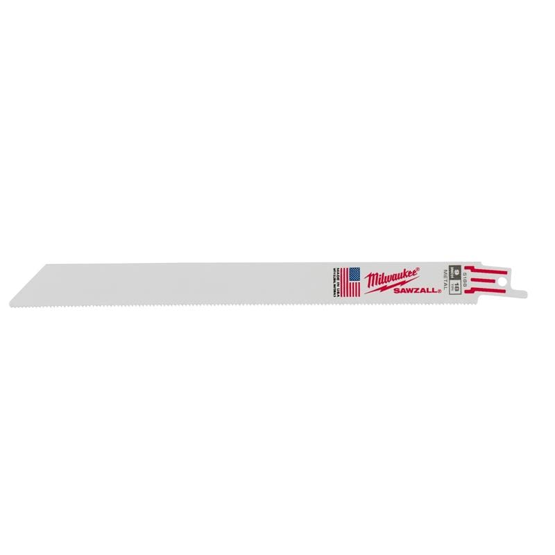 Milwaukee 48-00-5188 Sawzall Blade 18T 9" Metal Thin Kerf 5 Pack