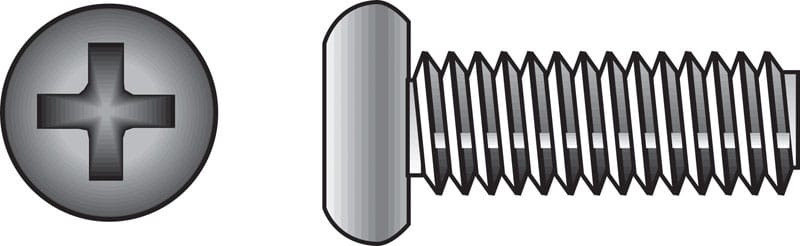 Hillman 0828510 No. 10-24 Ga. X 1-1/2 in. L Phillips Flat Head Stainless Steel Machine Screws 100 pk
