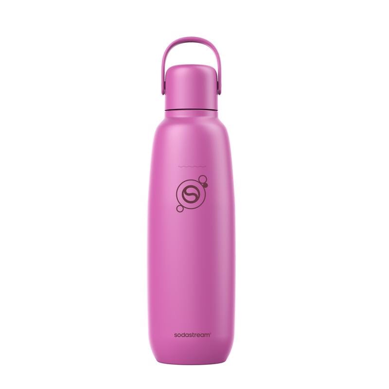 Sodastream 1062419010 Fizz & Go Pink 30.4 oz. Carbonator Bottle 1 pk