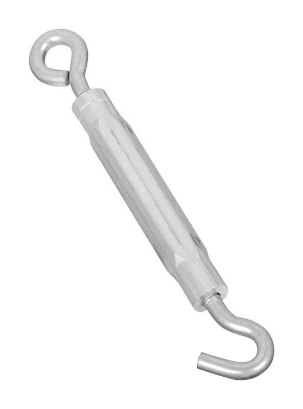 National Hardware N221-846 Zinc-Plated Aluminum/Steel Turnbuckle 45 lb. cap. 5-1/2 in. L