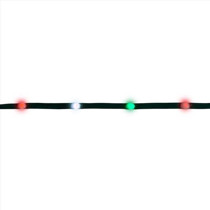 Celebrations RBC200TR2A LED Red/Green/Pure White 200 ct String Ribbon Light 33 ft.