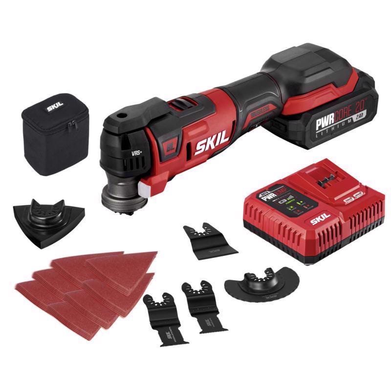 Skil OS5937-10 20V PWR CORE 20 Cordless Oscillating Multi-Tool Kit (Battery & Charger)