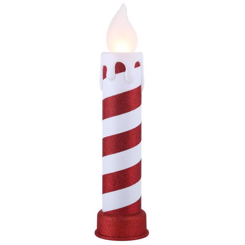 MR. Christmas 62299AC LED Warm White Blow Mold Candle 24 in. Yard Decor