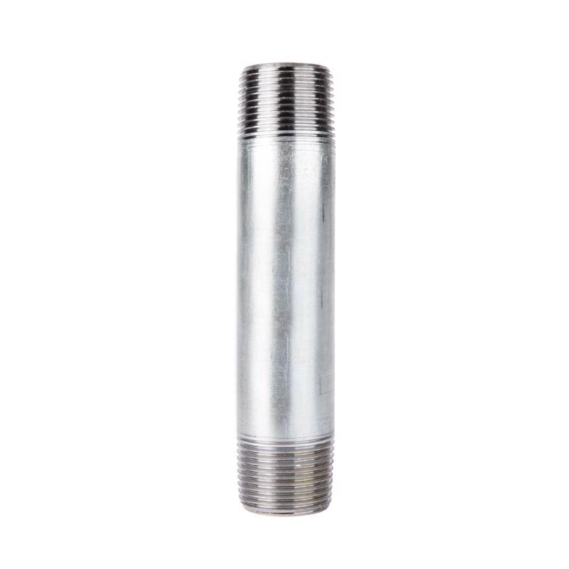 STZ Industries 351U3X6 3 in. MIP each X 3 in. D MIP Galvanized Steel 6 in. L Nipple