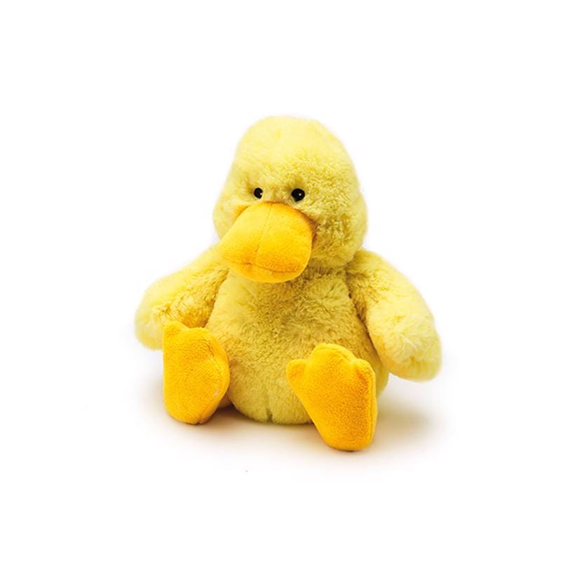 Warmies CPJ-DUC-1 Junior Duck Stuffed Animals Yellow