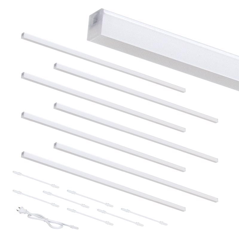 Armacost Lighting 353314 32 in. L White Plug-In LED Strip Tape Light Kit 4 pk