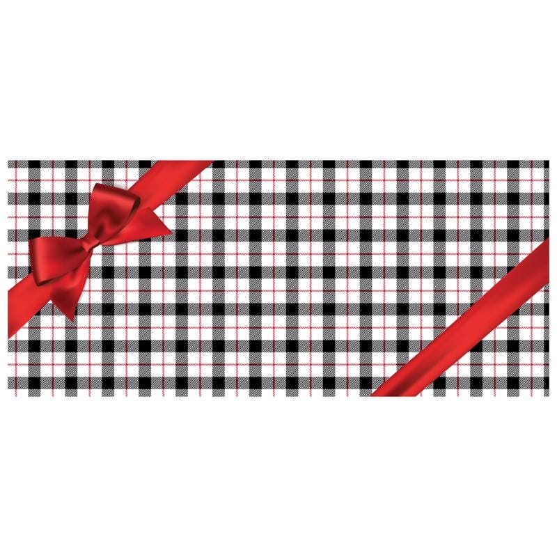 Dyno X6PD353-13 Plaid Gift 7 ft. Garage Door Cover