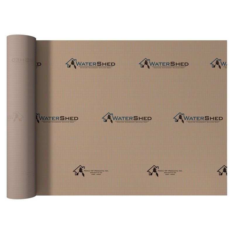 Watershed 20071 Low Perm 108 in. W X 100 ft. L House-Wrap 8 mm