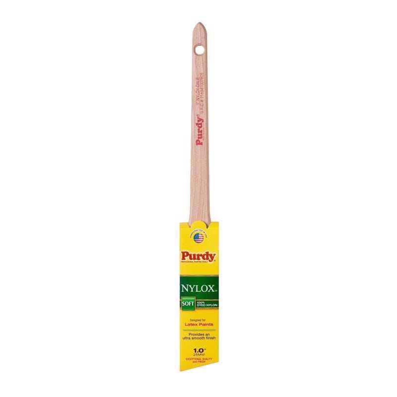 Purdy 144080210 Nylox Dale 1 in. Soft Angle Trim Paint Brush