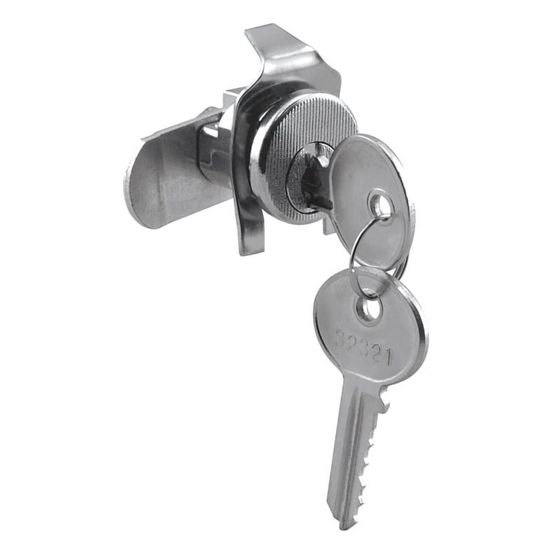 Prime-Line S4133 Brushed Nickel Steel Counter Clockwise Mailbox Lock For Cutler Locks 2