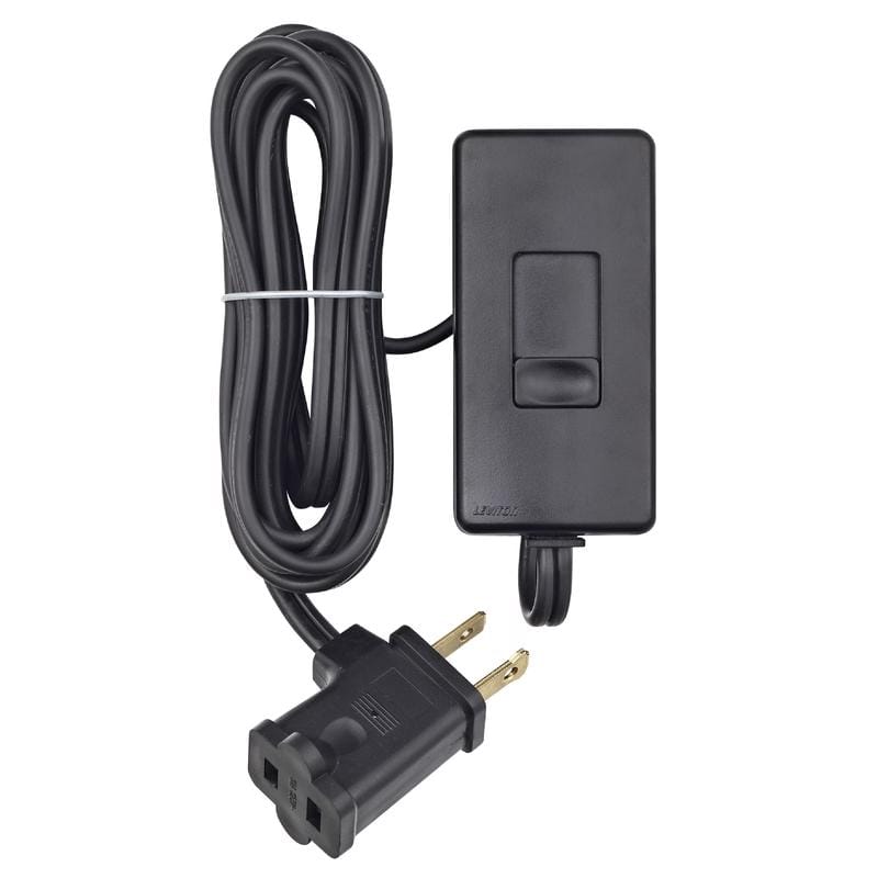 Leviton R15-TBL03-10E Black 300 W Tabletop Dimmer Slide Switch 1 pk
