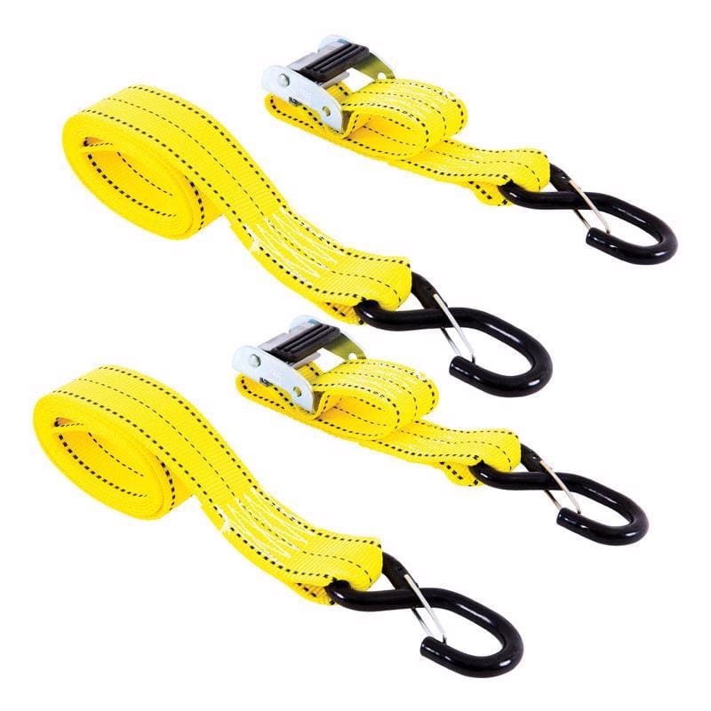 Keeper 05707 2 in. W X 8 ft. L Yellow Tie Down Strap 800 lb 1 pk