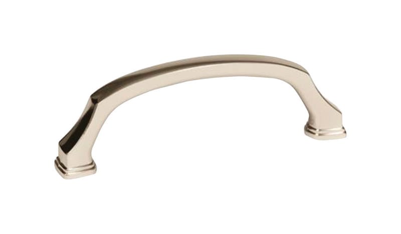 Amerock 2000662 Traditional Arch Cabinet Pull 3-3/4 in. Polished Nickel Silver 1 pk