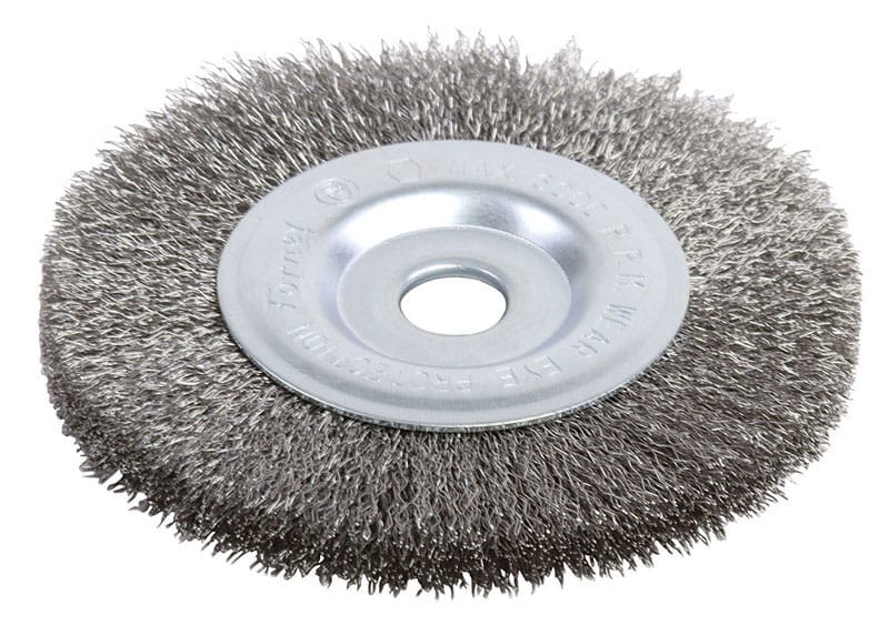 Forney 72742 4 in. Crimped Wire Wheel Brush Metal 6000 rpm 1 pc