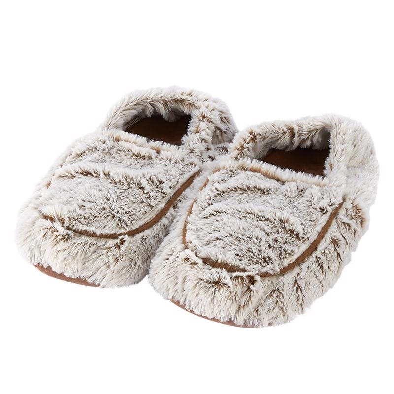 Warmies FW-SLI-MB Marshmallow Slippers Slippers Brown/Gray