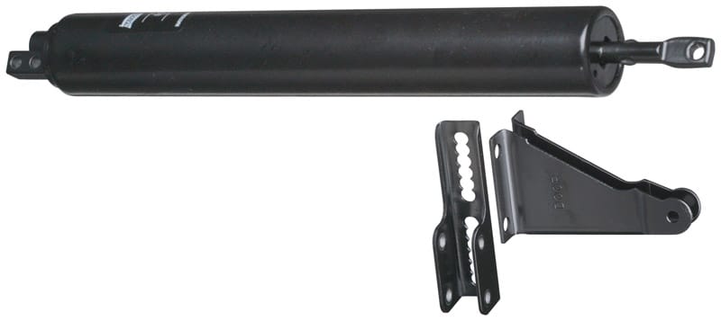 National Hardware N100-036 Black Aluminum/Steel Air Controlled Door Closer