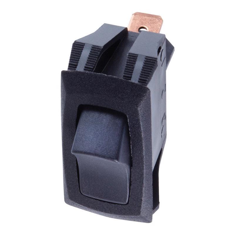 Jandorf 61104 16 amps Single Pole Rocker Appliance Switch Black 1 pk