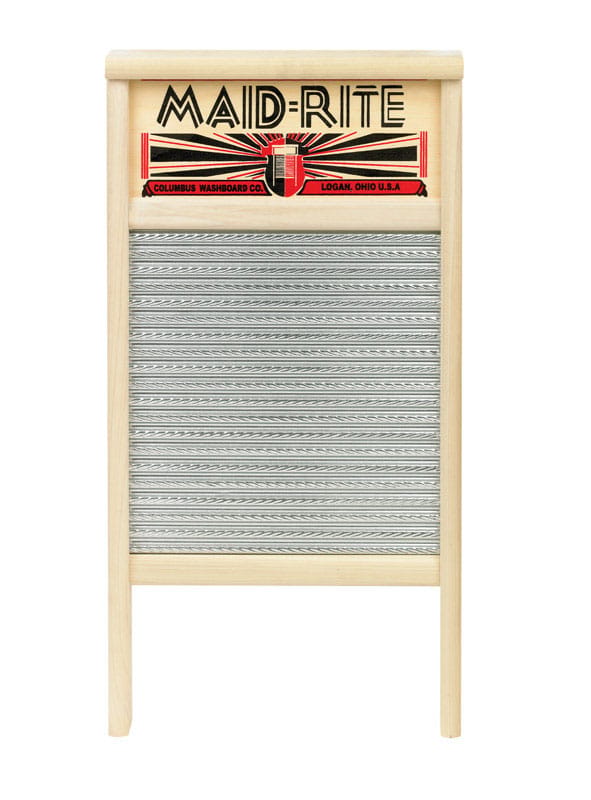 Maid-Rite 2072 12-7/16 in. W X 23.75 in. L Metal Scrub Surface Washboard