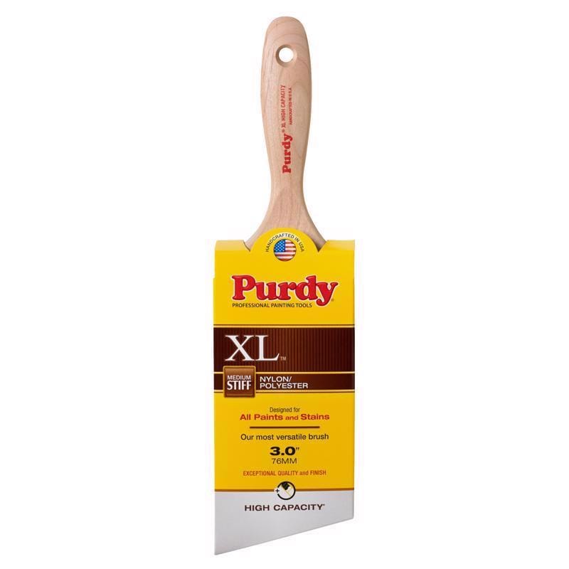 Purdy 144424430 XL High Capacity 3 in. Medium Stiff Angle Wall Brush