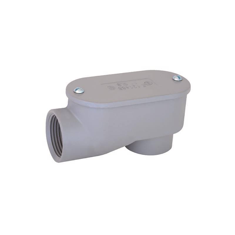 Sigma Engineered Solutions 02-51029 ProConnex 1-1/2 in. D Die-Cast Aluminum Service Entrance Elbow For Rigid/