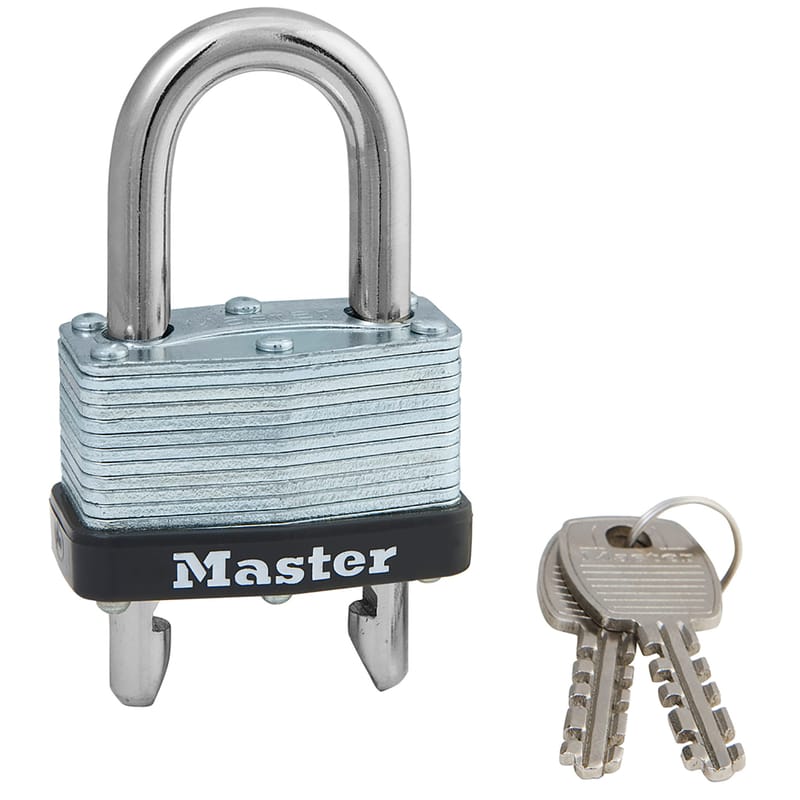 Master Lock 510D 510D Warded Stl Padlock 1-3/4", Adj Shkl