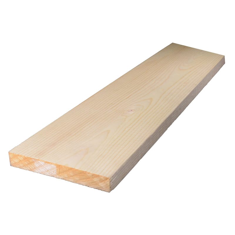 Alexandria Moulding 0Q1X6-70072C 1 in. X 6 in. W X 6 ft. L Pine Board #2/BTR Premium Grade