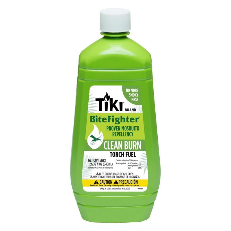 Tiki 1218071 Clean Burn BiteFighter Clean Burn Torch Fuel 32 oz