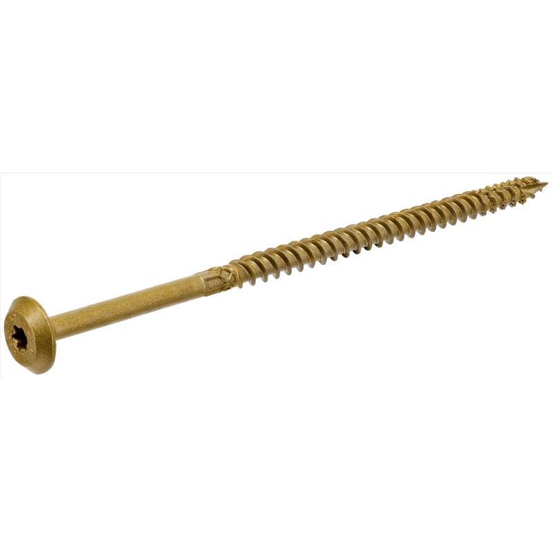 PowerPro 48951 5/16 in. X 6 in. L Star Carbon Steel Lag Screw 24 pk