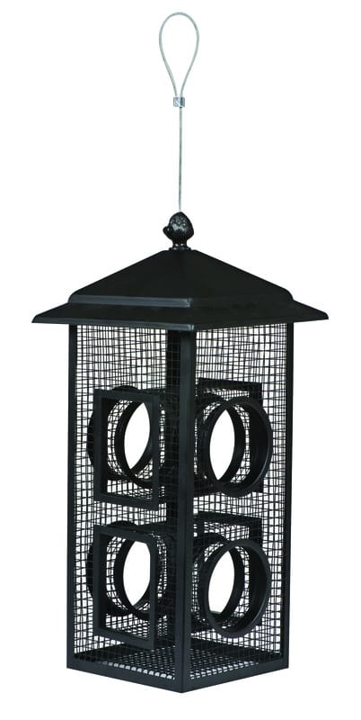 Perky-Pet B00303-2 Wild Bird 2 lb Metal Mesh Fly-Thru Bird Feeder 8 ports