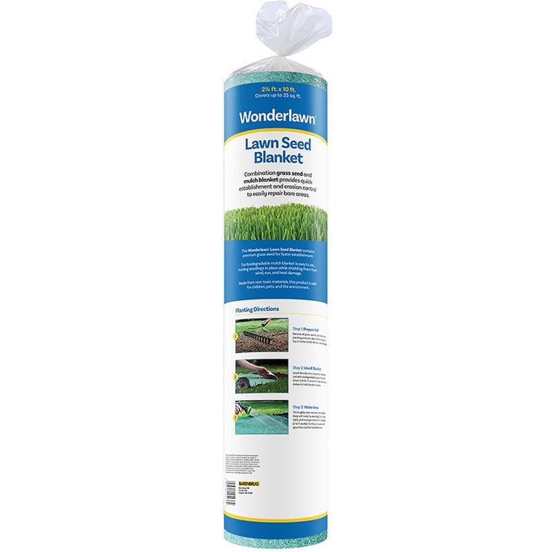 Barenbrug 25449 Wonderlawn Tall Fescue Grass Sun or Shade Grass Seed Blanket