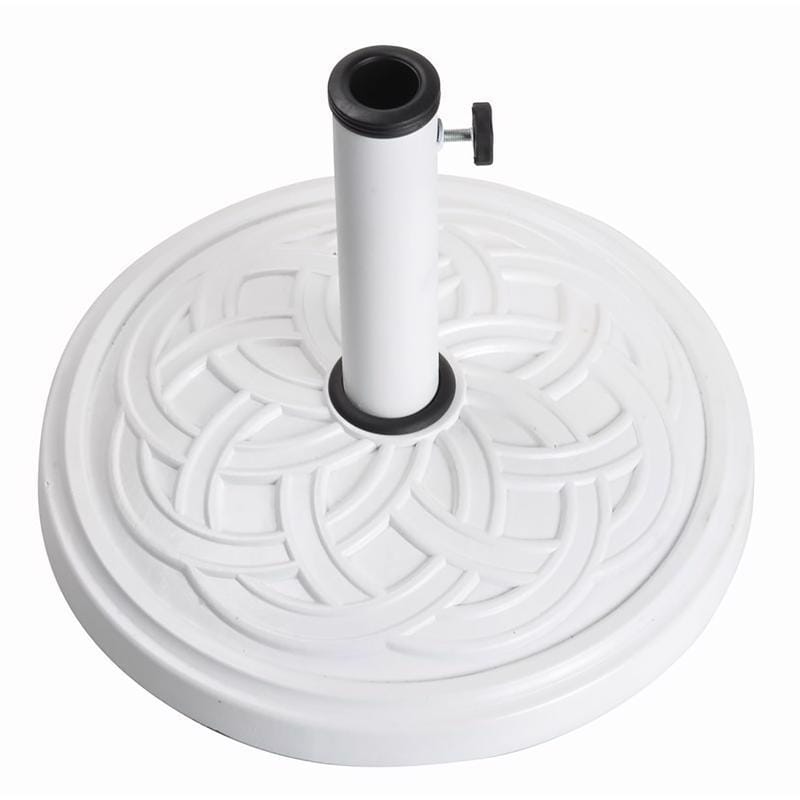 Bond 60478A White Ribbon Envirostone Umbrella Base