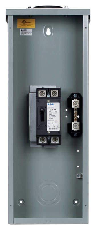Eaton ECCVH200R 200 amps Plug In 2-Pole Mobile Home Breaker Panel