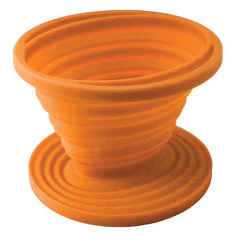 Ust Brands 1156915 FlexWare Orange Coffee Drip 3.25 in. H X 4.5 in. W X 4.5 in. L 1 pk