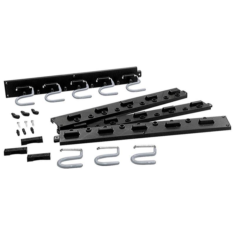Crawford SR64 64 in. L Black Plastic Smart Storage Rack Rack 50 lb. cap. 1 pk
