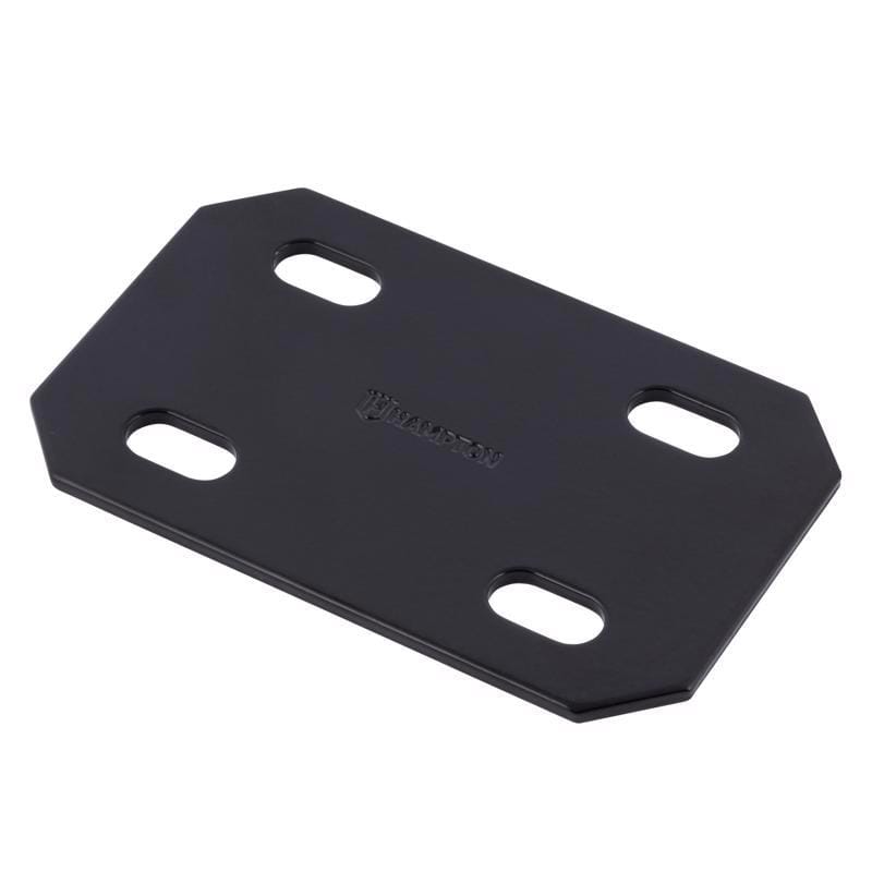Hampton 02-3411-503 1/8 in. H X 3 in. W X 4.75 in. L Black Steel Mending Plate