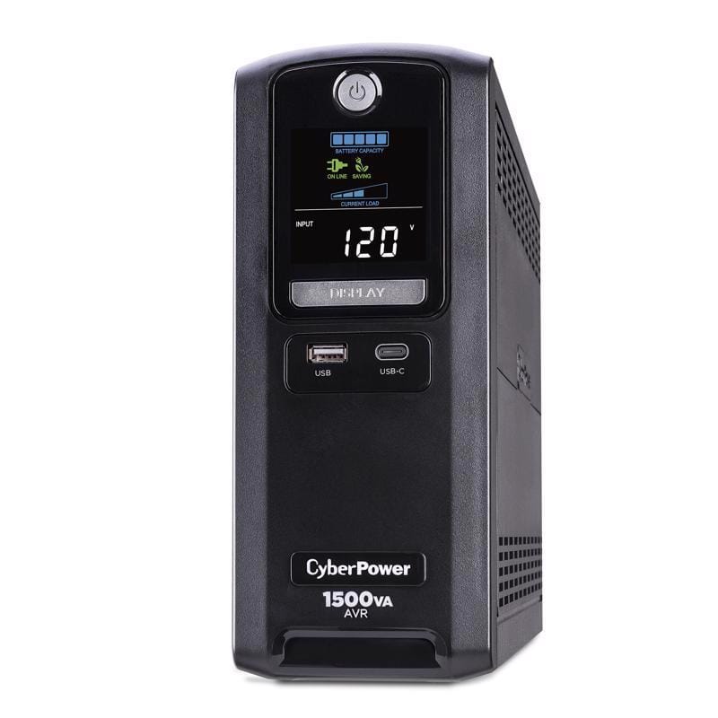 Cyberpower LX1500GU3 6 ft. L 10 outlets Battery Backup/Surge Protector Black 890 J