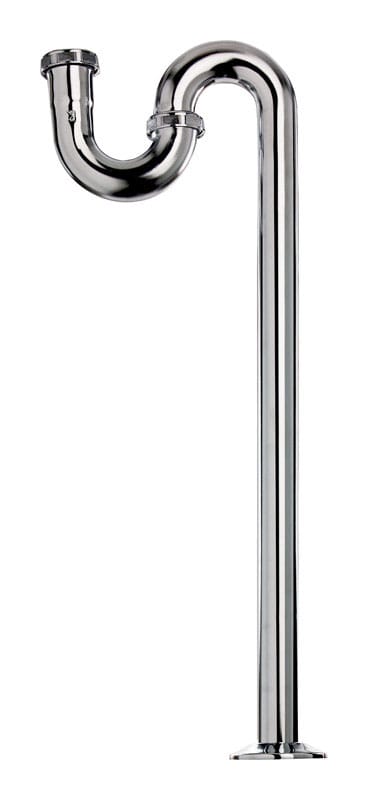 Plumb Pak PP200CP 1-1/4 in. D Brass S-Trap
