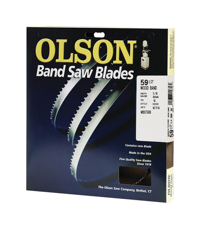 Olson WB55759DB 59.5 in. L X 0.3 in. W Carbon Steel Band Saw Blade 14 TPI Regular teeth 1 pk
