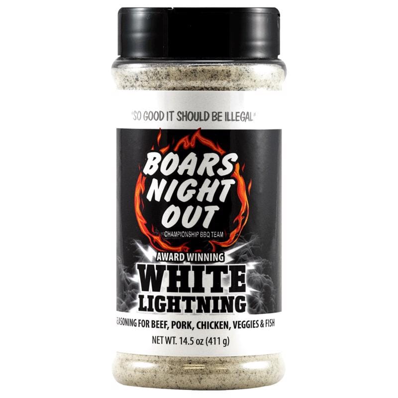 Boars Night Out OW86505 White Lightning BBQ Seasoning 14.5 oz