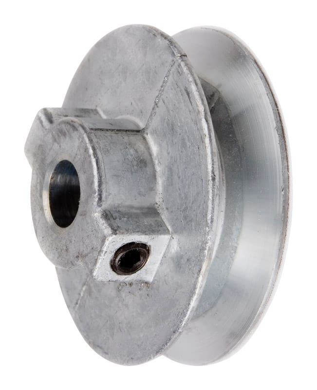 Chicago Die Cast 500A7 5 in. D X 3/4 in. D Zinc Single V-Grooved Pulley