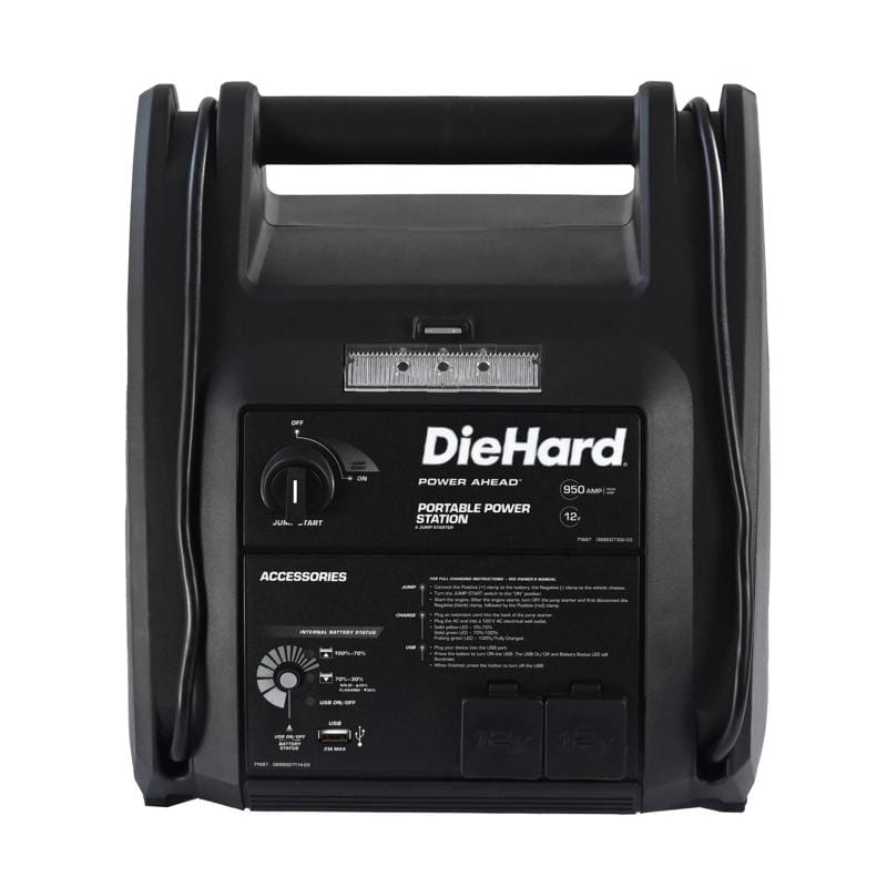 Diehard 71687 Automatic 12 V 950 amps Battery Jump Starter