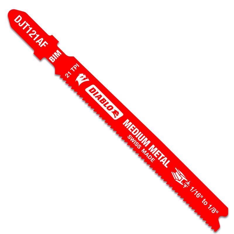 Diablo DJT121AF5 Jgsw Bim 3-5/8" 21T 5Pk