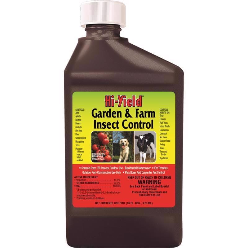 Hi-Yield 33005 Garden & Farm Insect Control Liquid 16 oz
